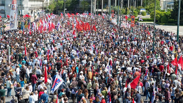 Εργατικό Κέντρο Σάμου: Οι διαδηλώσεις και οι αγώνες δεν μπαίνουν στο «γύψο»