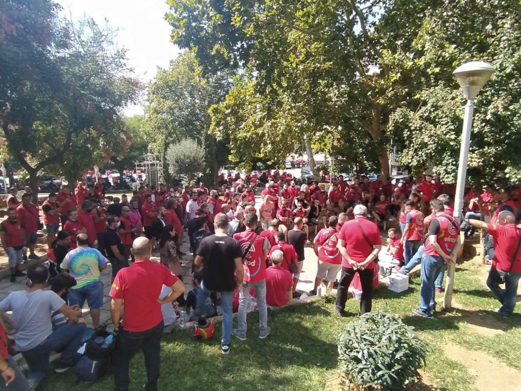 ΣΕΤΕΠΕ Θεσσαλονίκης – Πιερίας – Χαλκιδικής: Κλιμακώνει τον αγώνα με στάση εργασίας και απεργία στο πλευρό των εργαζομένων της efood