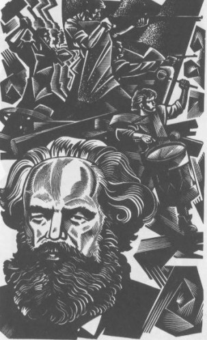19 χαρακτικά του Β.Α. Νοσκόφ για το ποίημα «Β.Ι. ΛΕΝΙΝ» του Βλ. Μαγιακόφσκι