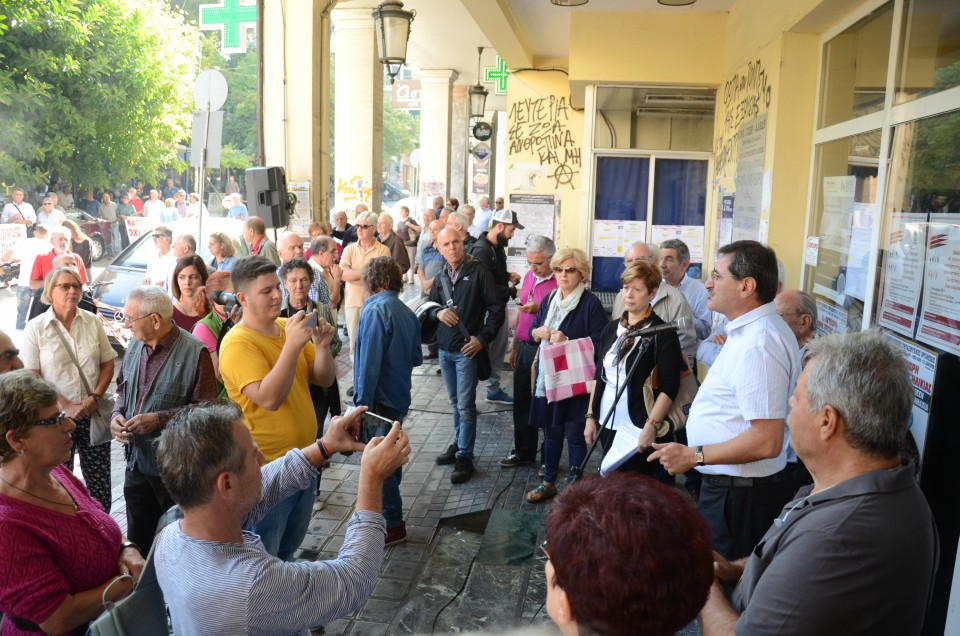 Στους δρόμους του αγώνα μαζί με τα περήφανα γηρατειά ο Δήμαρχος Πατρέων Κώστας Πελετίδης (Φωτογραφίες)