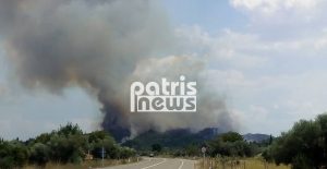 Αμαλιάδα: Μεγάλη πυρκαγιά σε εξέλιξη στη Δαφνιώτισσα – Εκκενώνεται το χωριό (PHOTOS)