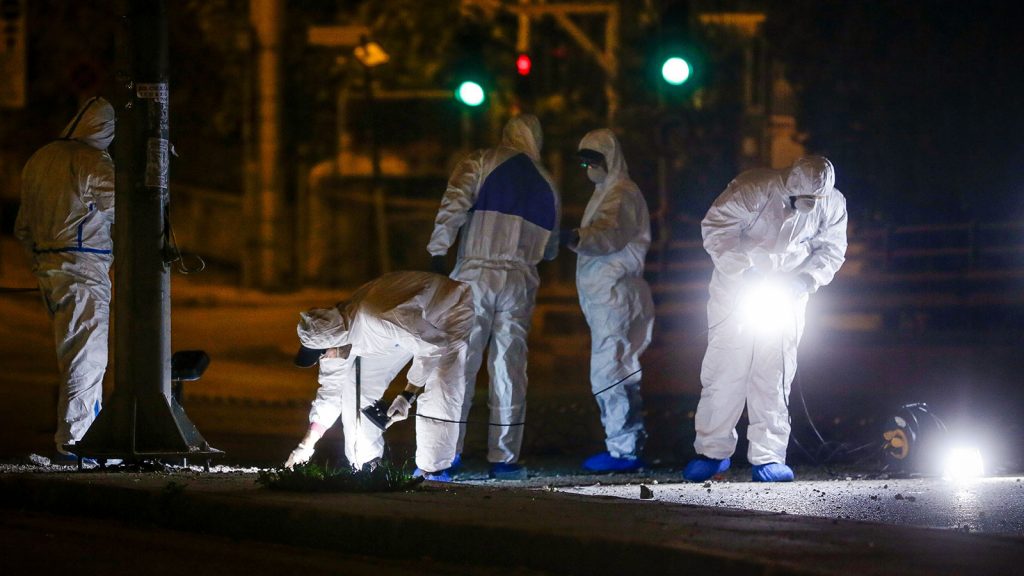 Ισχυρή έκρηξη βόμβας στον τηλεοπτικό σταθμό ΣΚΑΪ (ΦΩΤΟ)