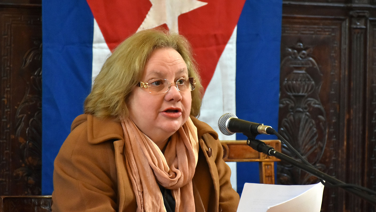 Σέλμις Μαρία Ντομίνγκες Κορτίνα: «Είμαστε περήφανοι για την ιστορία μας και το έργο του λαού μας για την οικοδόμηση ενός κυρίαρχου σοσιαλιστικού κράτους»