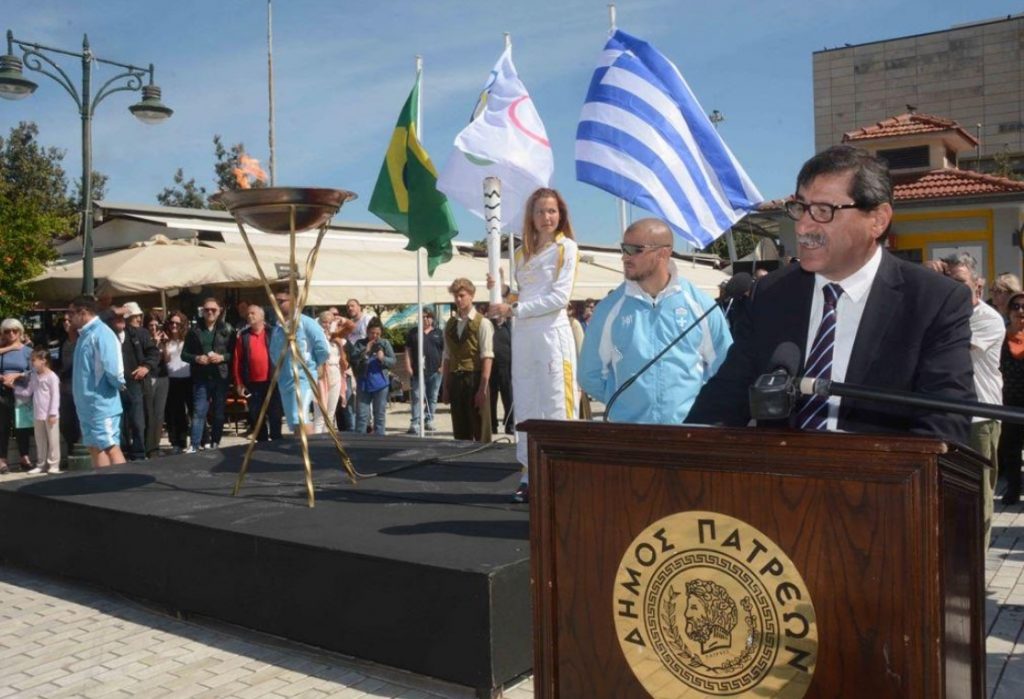 Κ. Πελετίδης: Ακατανόητη η σκέψη και μόνο, να μην διέλθει η Ολυμπιακή Φλόγα από την Πάτρα!