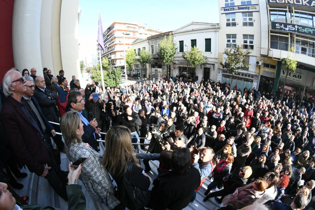 Κ. Πελετίδης: «Μπροστά στη δύναμη του λαού δεν μπορεί κανένας ν’ αντισταθεί»